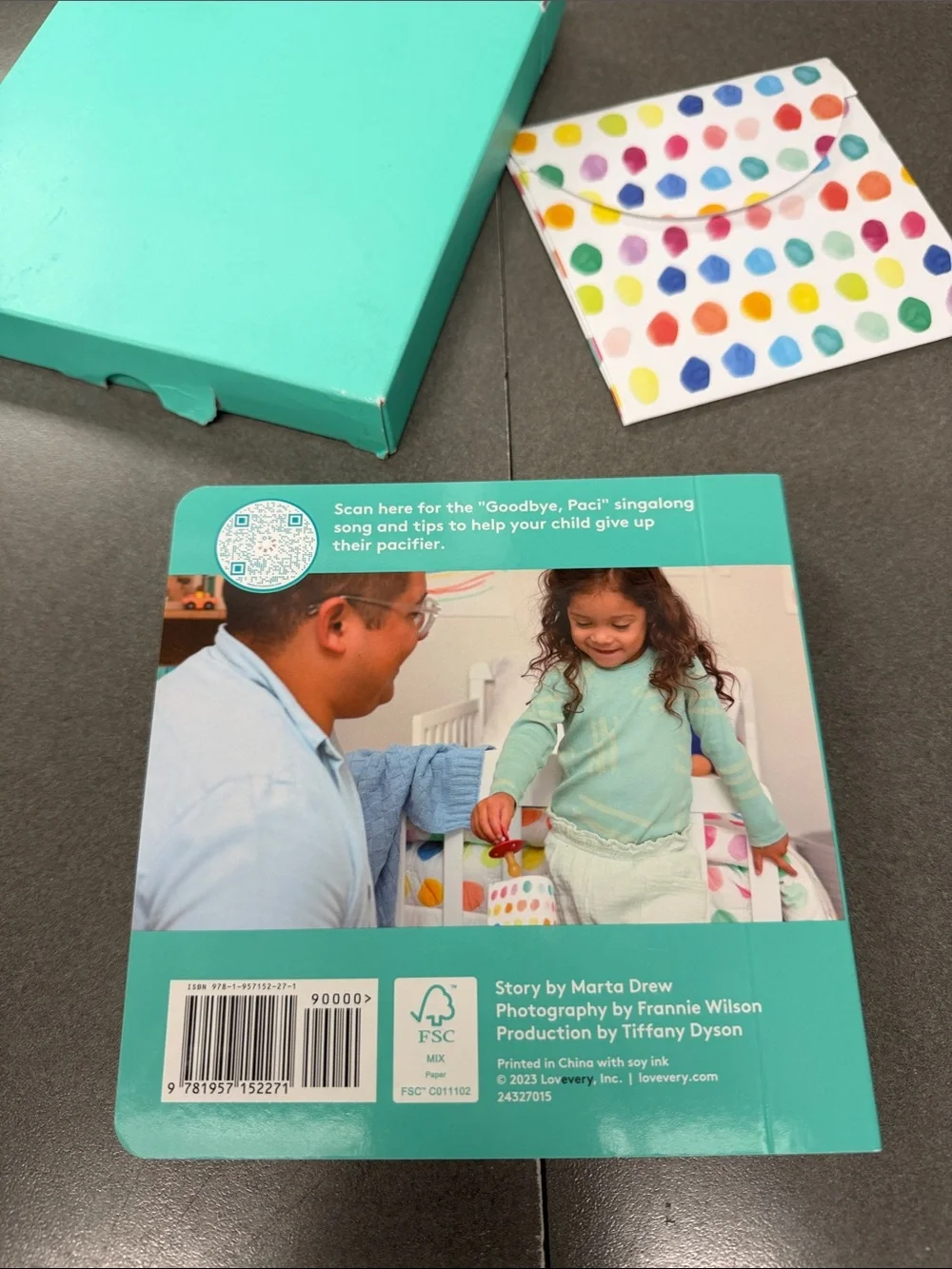 Love Everly Goodbye Paci Book